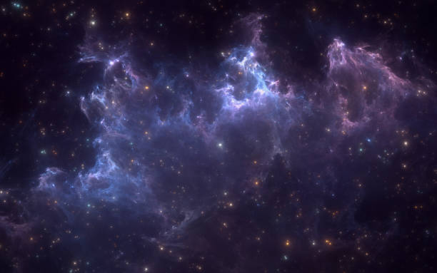 istock Space nebula with stars. For use with projects on science, research, and education. 1480053575