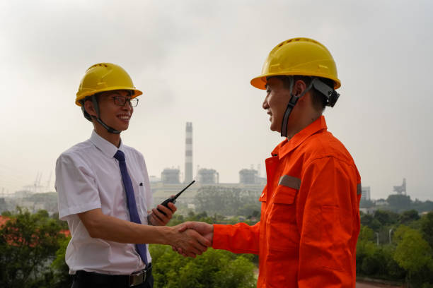 istock Happy handshake after business conversation 1480065363