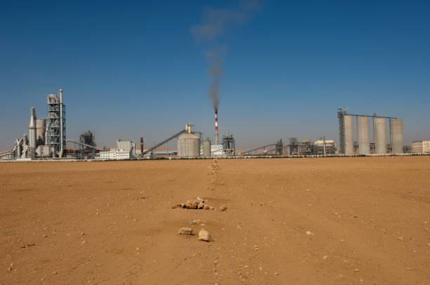Raqqa, Syria. August 16th 2011The Lafarge cement factory in the Syrian Desert near the city of Raqqa, Syria.The French industrial firm Lafarge loses bid to dismiss 'crimes against humanity' case in Syria