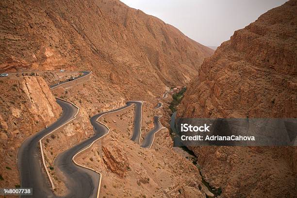 Gorge Dades Morocco Stock Photo - Download Image Now - Africa, Car, Hill