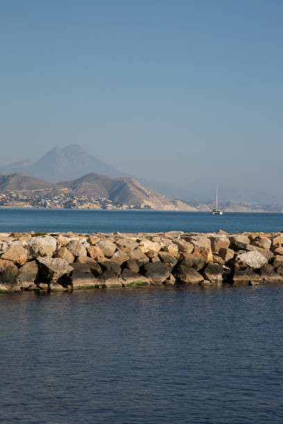 istock Stone Pier at El Campello Beach, Alicante; Spain 1480079633