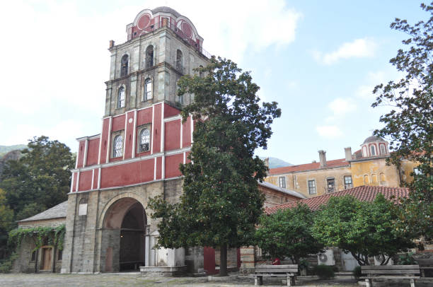 istock The Monastery of Iviron is a monastery built on Mount Athos 1480086863