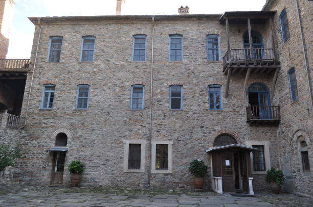 istock The Monastery of Iviron is a monastery built on Mount Athos 1480088028