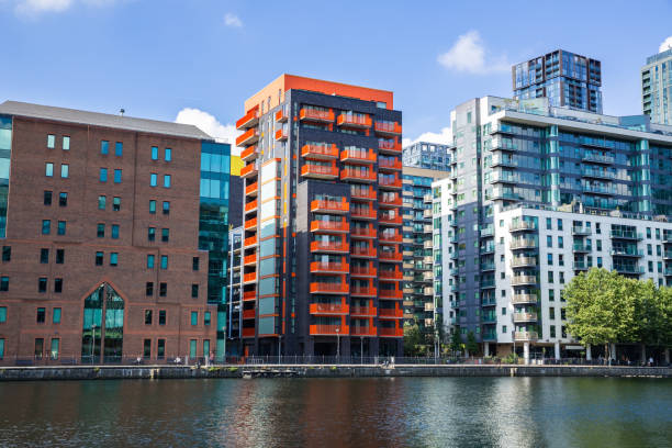 istock Modern buildings in London 1480089703