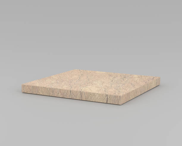istock 3D. Sleek Stone Podium on Geometric Background for Versatile Presentations. 1480090775