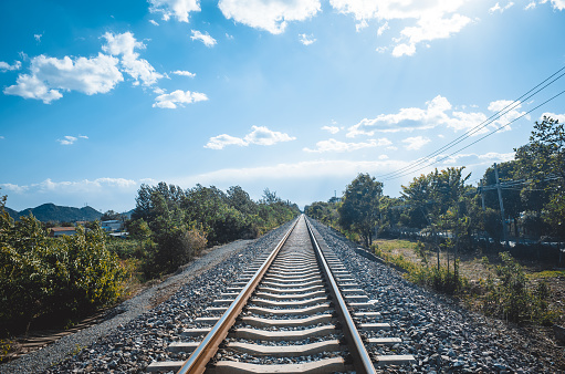 Railways under the Blue Sky - Mode of Transportation, Transportation, Industry, and Finance