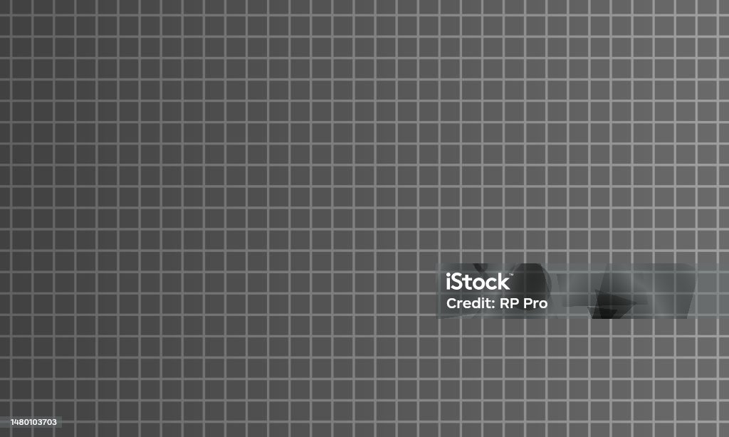 Gray Grid Background Vector Square Vector Background Gray Gradient Stock Illustration - Download ...