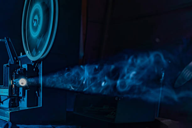 istock Old film cinema projector 1480129823