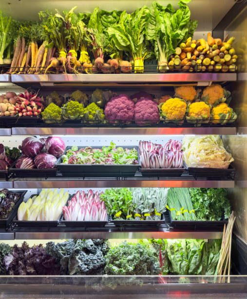 istock Supermarket vegetable stands 1480131680