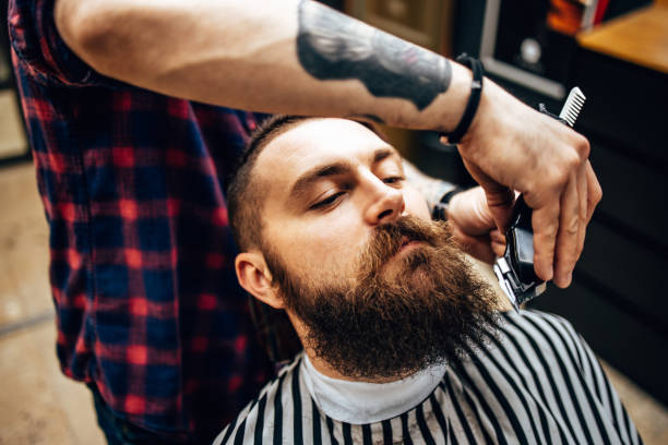 istock Man at hair salon 1480137839