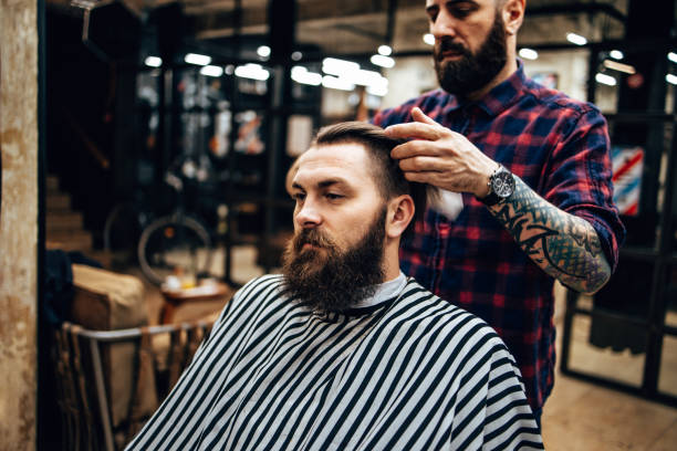 istock Man at hair salon 1480138130