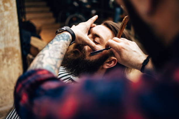 istock Man at hair salon 1480138448