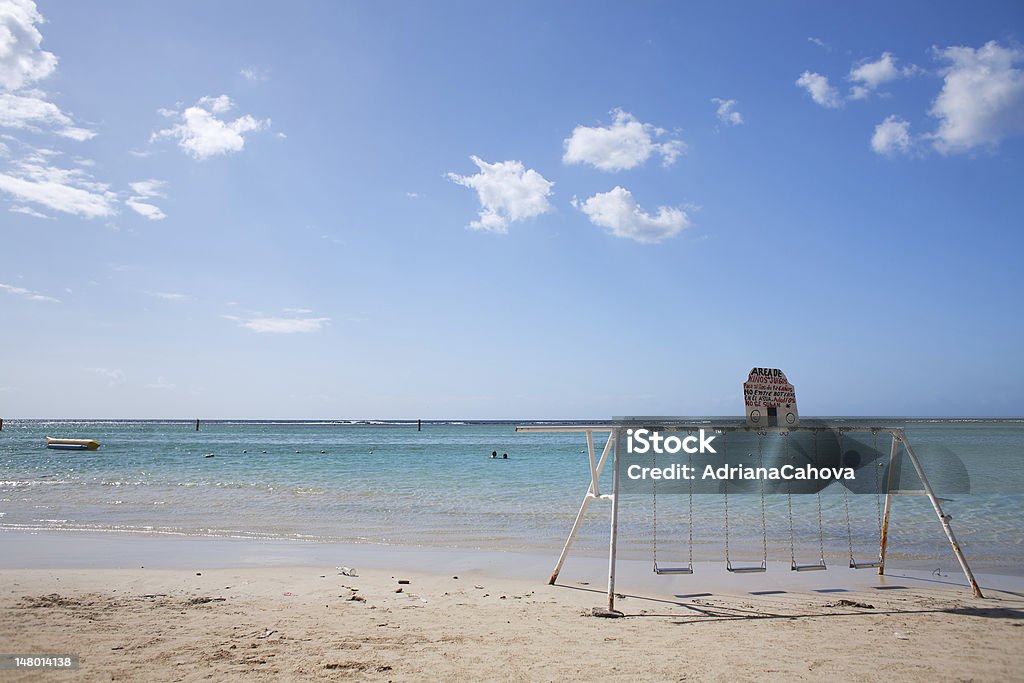 Wiszące na plaży - Zbiór zdjęć royalty-free (Boca Chica)