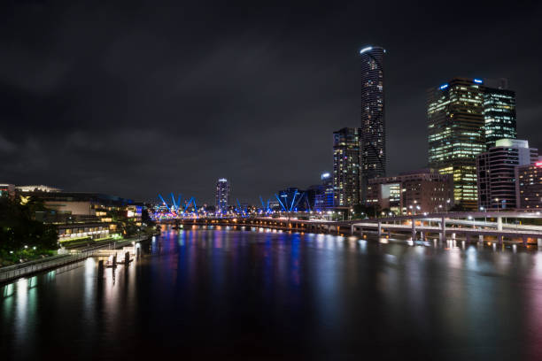 istock City Lights along Brisbane River at Night 1480153156