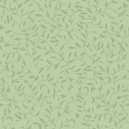 Seamlessly repeating leaf wallpaper pattern top to bottom, side to side.