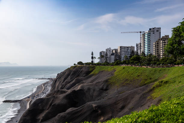 istock Lima coastline and cityscape 1480170884