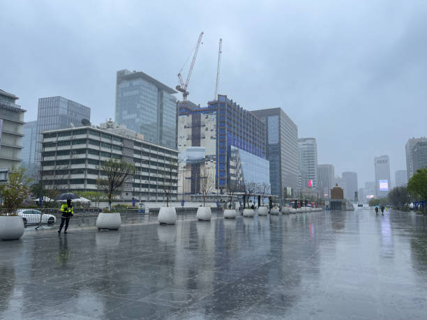 istock Rainy Day in Downtown Seoul 1480171567