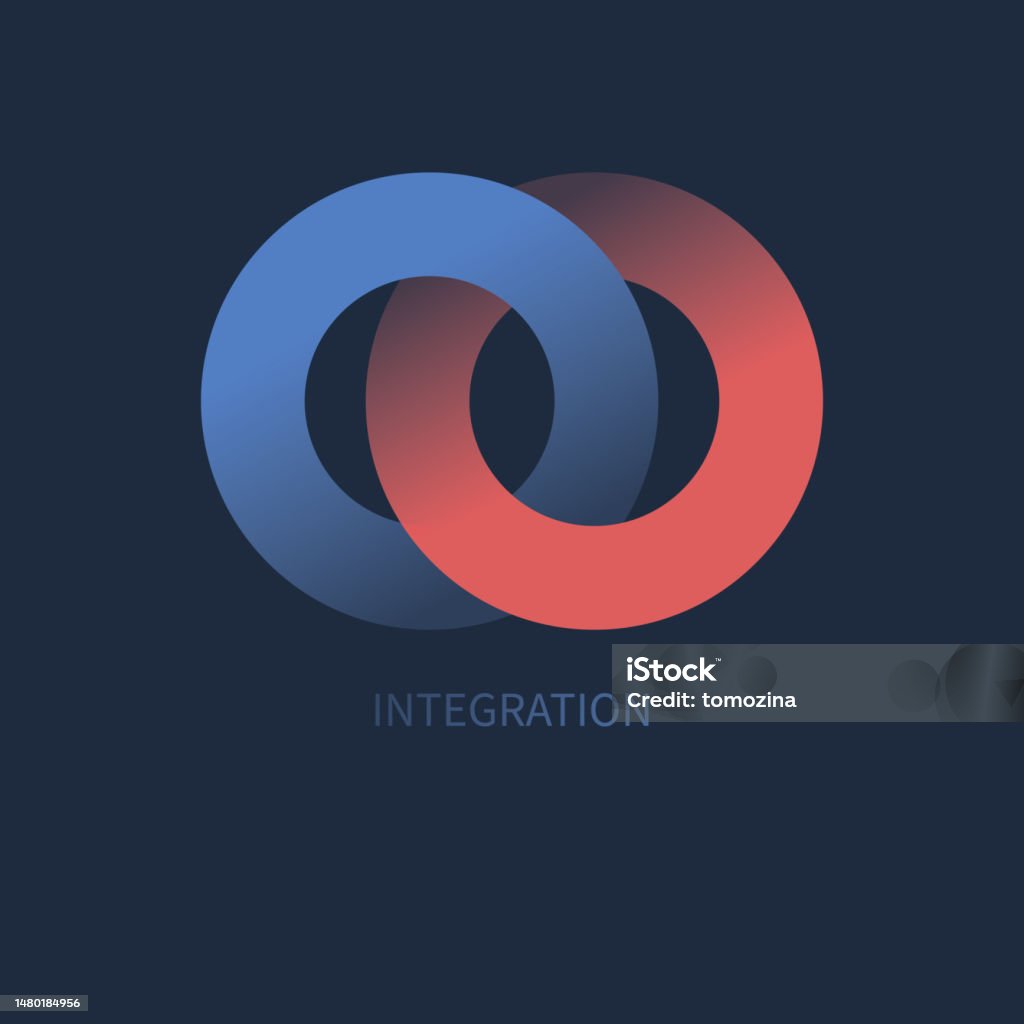 Sign Interaction Backdrop Integration Interaction Sign Stock Illustration - Download Image Now ...