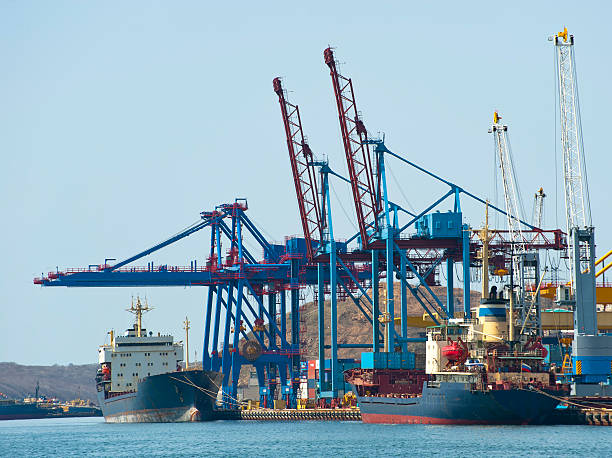 istock terminal at russian cargo port Vladivostok 148018592