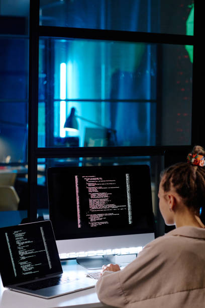 2,400+ Programmer Vertical Screen Stock Photos, Pictures & Royalty-Free ...