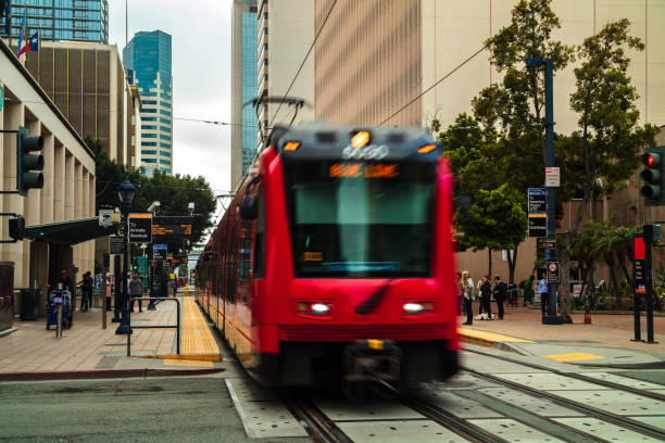 istock Trolley Car in Downtown San Diego 1480186878