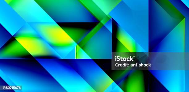 Dynamic Triangle Design With Fluid Gradient Colors Abstract Background ...