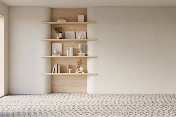 istock Interior design of modern apartment. Interior mockup, 3d render 1480221212