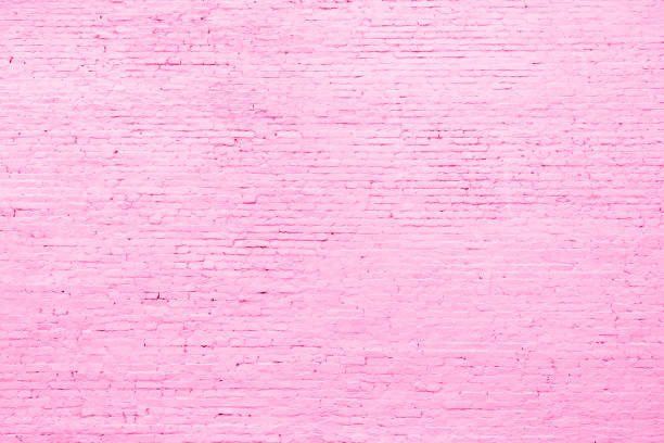 istock Pink brick building wall. Interior of a modern loft. 1480223547
