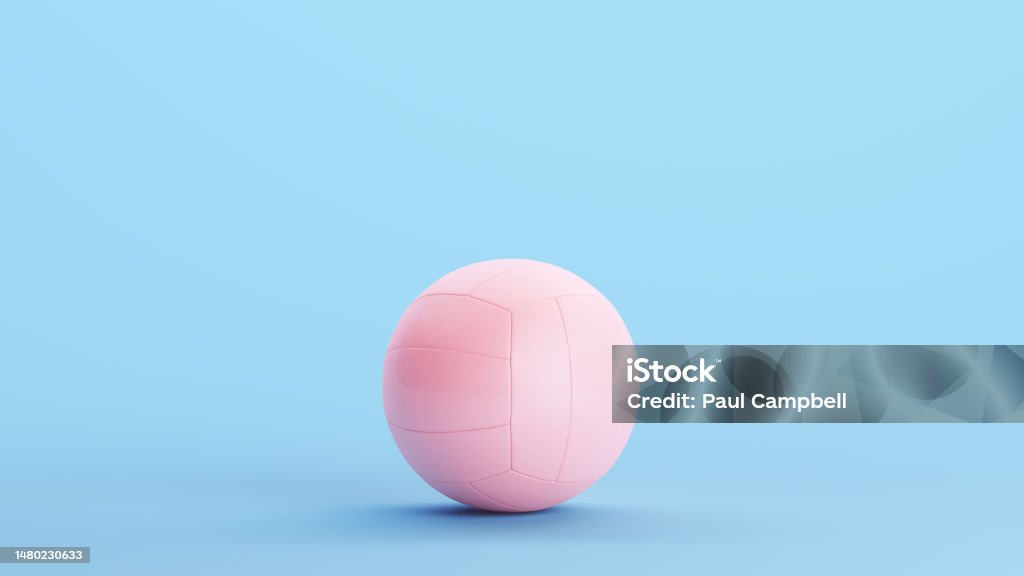 Pink Volleyball Volley Ball Game Sports Equipment Training Kitsch Blue ...