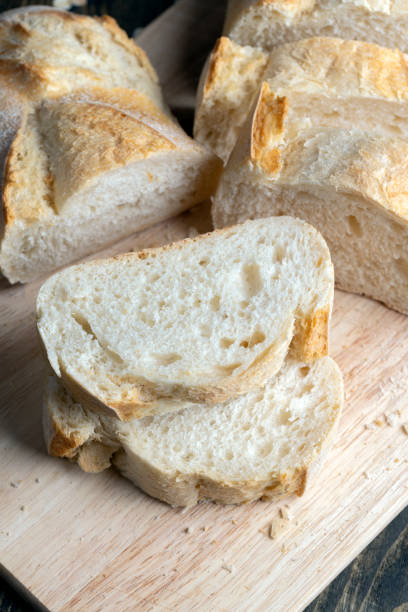 istock Sliced wheat loaf of fresh bread 1480234988
