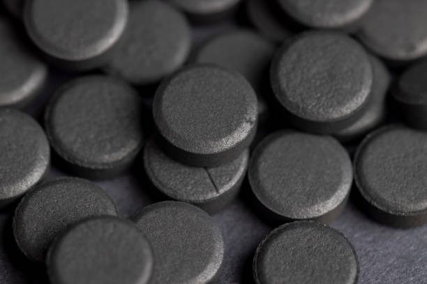 istock Open and unpacked tablets of black color close-up 1480236529
