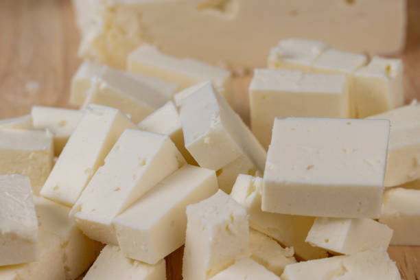 istock sliced soft cheese that is used for salads 1480236730