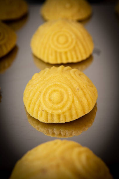 istock Traditional eid maamoul or mamoul cookies with dates, nuts, and jam, Arabic sweets for Aid al-Fitr and easter 1480241283