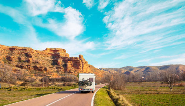 istock Holiday road trip in motor home, Spain, Teruel 1480242916