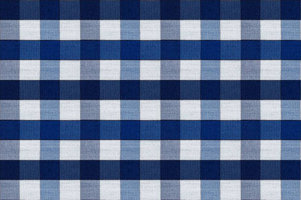 istock macro fabric texture cotton, cell, blue color 1480250115