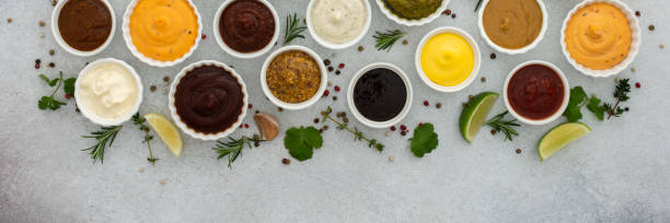 istock Different types of sauces in bowls 1480256590