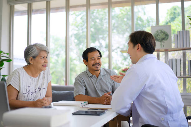 istock Doctor check up senior 's health. 1480257972