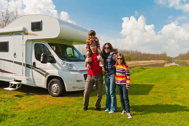 istock Family vacation in camping 148026052
