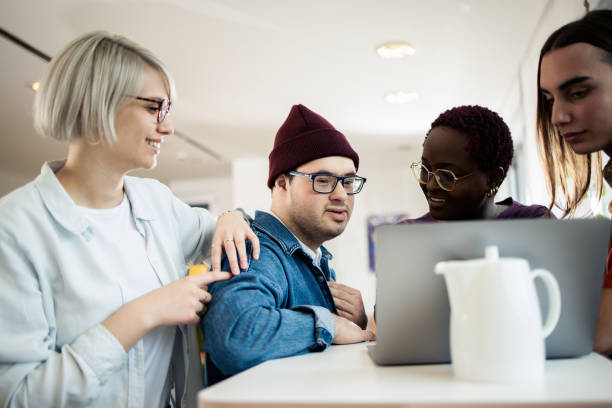 istock Diverse business team working on a new project together 1480263045