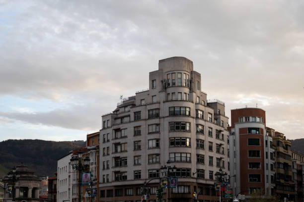 istock Spanish brutalist residential building, Bilbao 1480270874