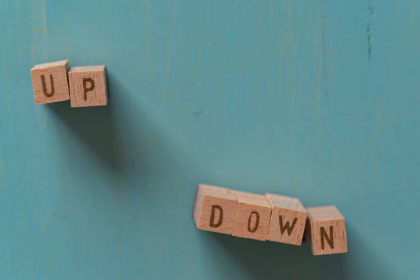 istock Blocks arranged in order of 