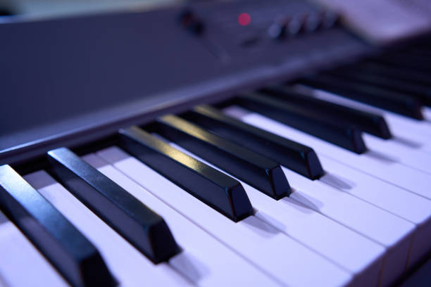 istock Electric Piano Isolated On White. Synthesizer. 1480275828
