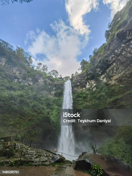 Waterfall Coban Rondo Stock Photo - Download Image Now - Beauty, Color Image, Flowing