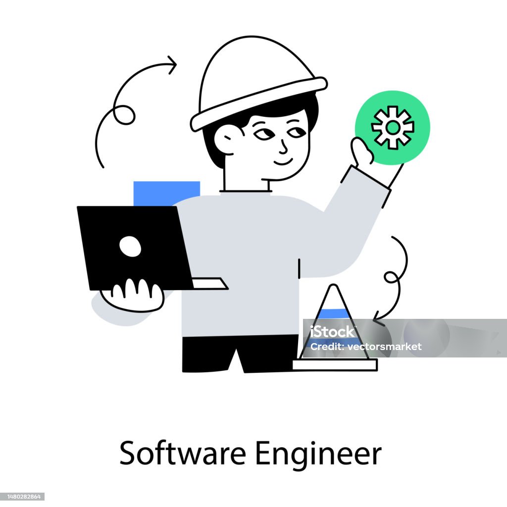 Software Engineer Stock Illustration - Download Image Now - Avatar ...