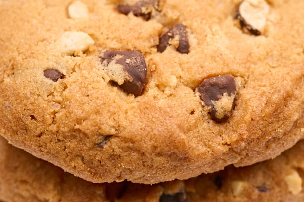 istock Homemade chocolate cookies on white background. Dessert. 1480291993