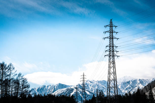 Steel support of high-voltage electric line