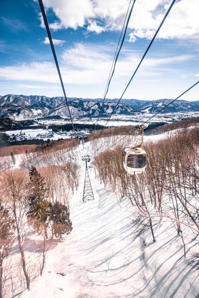 istock Ropeway, Cable car in Hakuba, Japan 1480293374