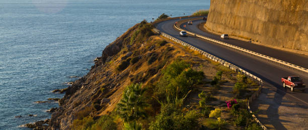 istock Beautiful seascape, highway along the ocean 1480296523