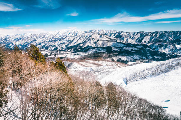 雪山の景色, 白馬日本