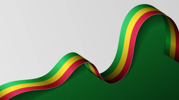 istock EPS10 Vector Patriotic background with flag of Mali. 1480313024